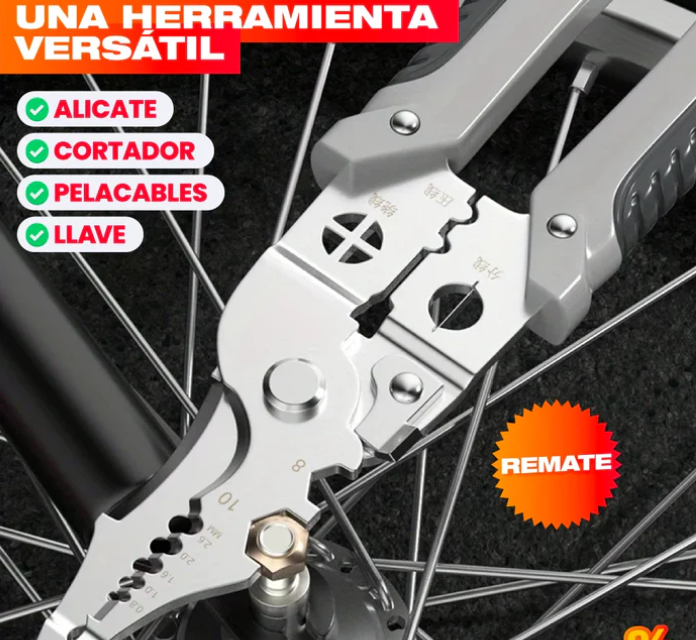 Alicate Pelacables Multifuncional de Alta Precisión