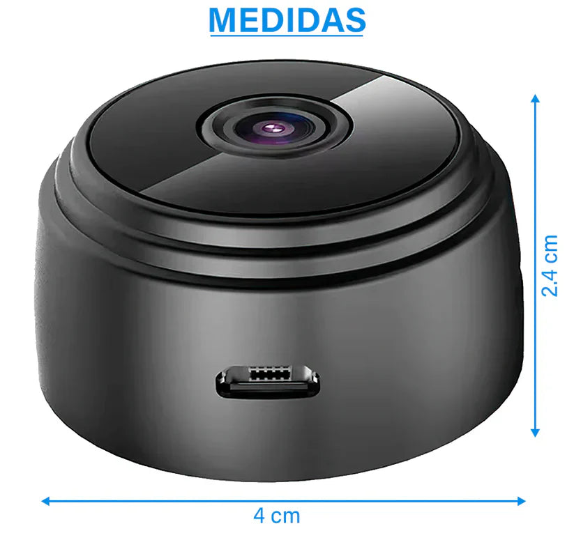 Mini Cámara de Seguridad Portátil Full HD