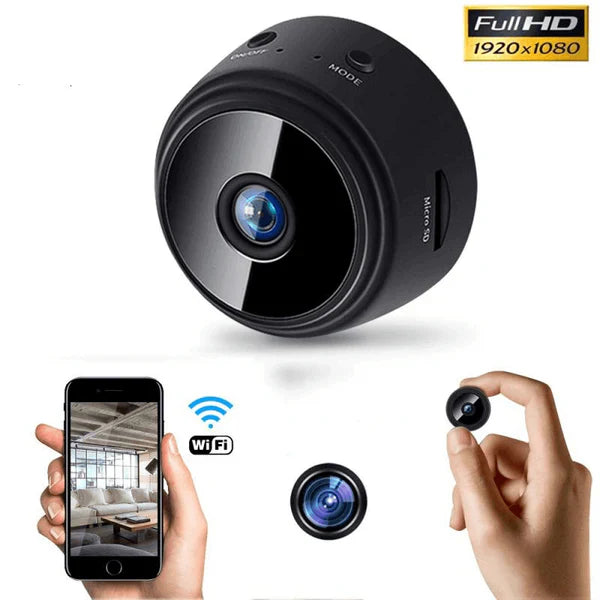 Mini Cámara de Seguridad Portátil Full HD